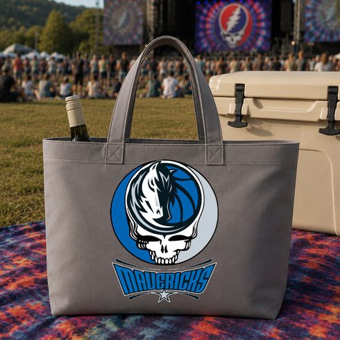 Dallas Mavericks Stealie Canvas Tote Bag