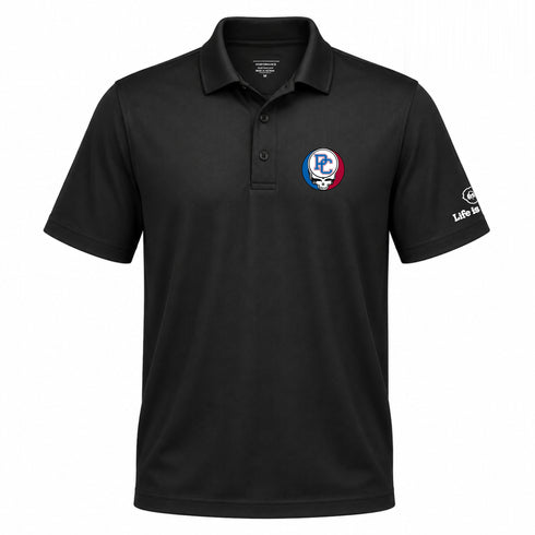 Presbyterian College Premium Stealie Performance Polo