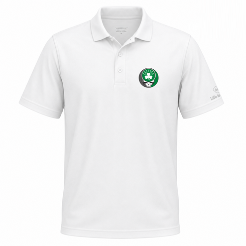 Boston Celtics Shamrock Premium Stealie Performance Polo