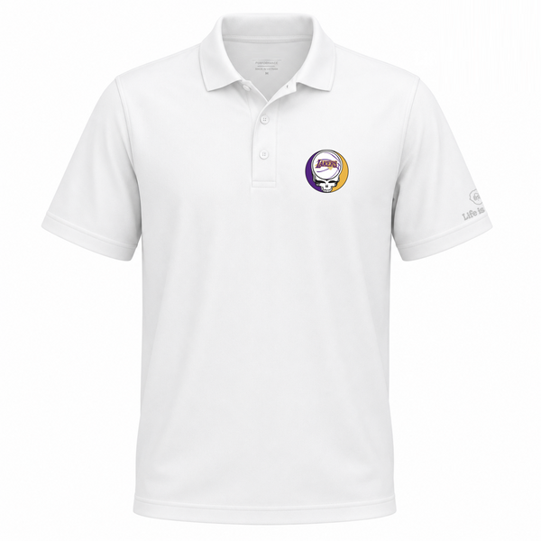Los Angeles Lakers Premium Stealie Performance Polo