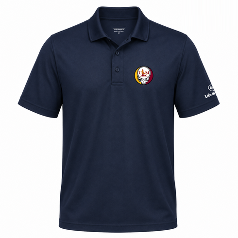 Louisiana Monroe Premium Stealie Performance Polo