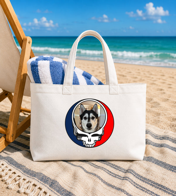 1141 Stealie Canvas Tote Bag