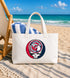 Cleveland Guardians Stealie Canvas Tote Bag