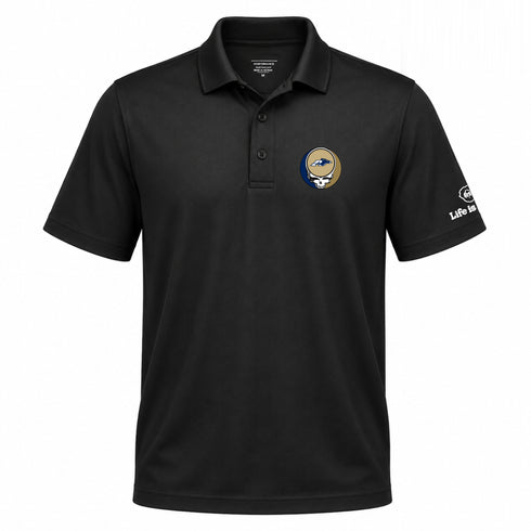 University of Akron Premium Stealie Performance Polo