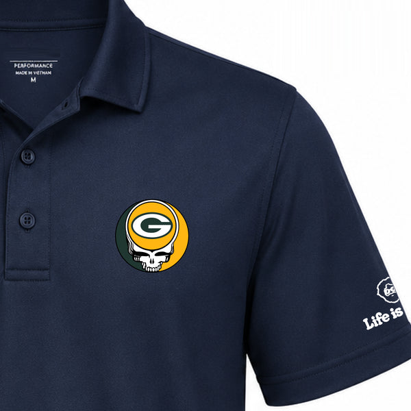 1294 Premium Stealie Performance Polo