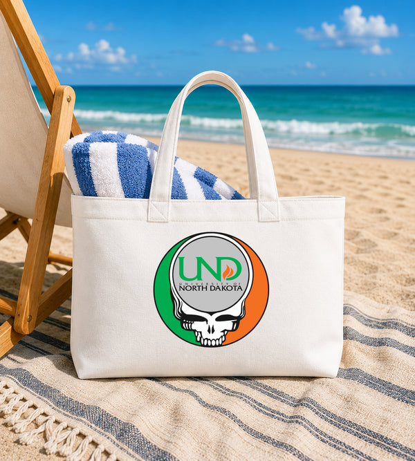 University of North Dakota Stealie Canvas Tote Bag