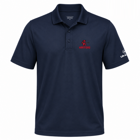 Hartford Lax Bear Premium Stealie Performance Polo