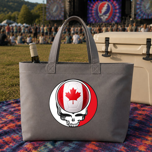 Canada FIFA World Cup Stealie Canvas Tote Bag