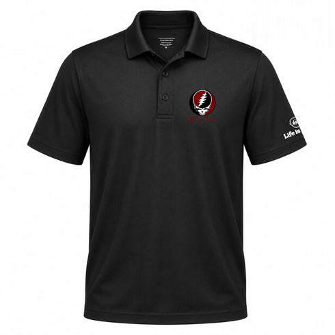 University of Chicago Premium Stealie Performance Polo