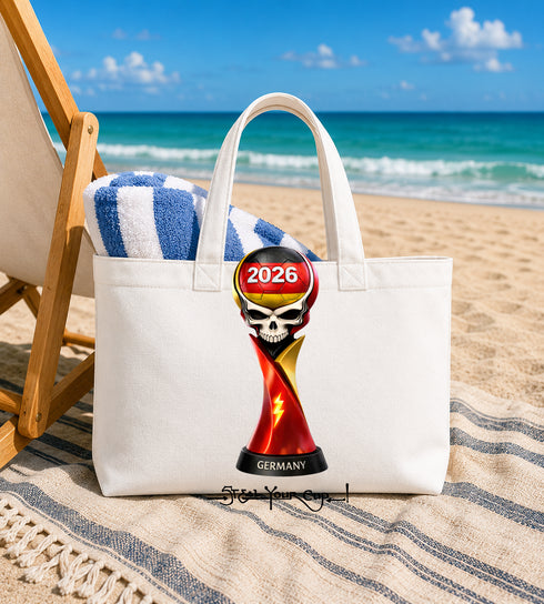 German FIFA World Cup Stealie Canvas Tote Bag