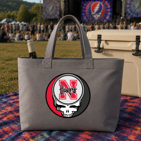 University of Nebraska Stealie Canvas Tote Bag