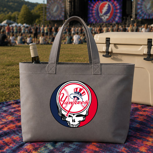 New York Yankees Classic Stealie Canvas Tote Bag