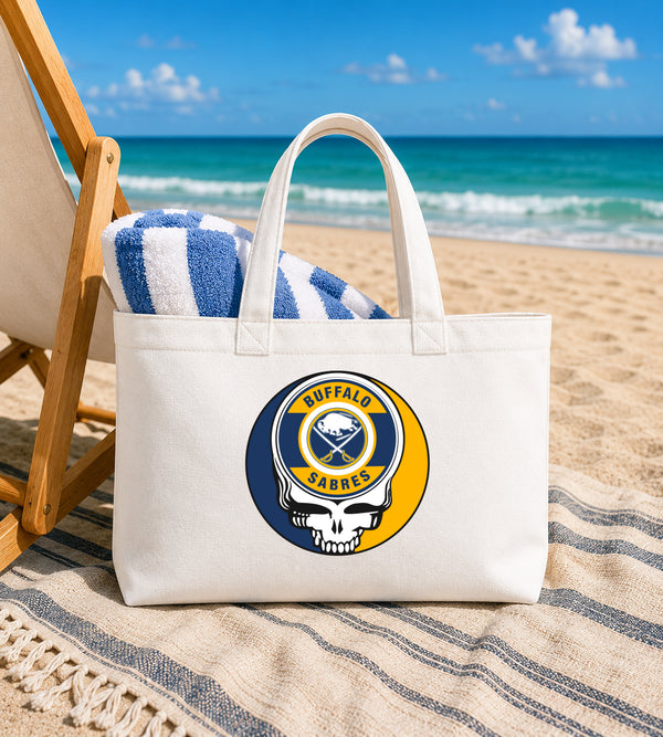 Buffalo Sabres Stealie Canvas Tote Bag
