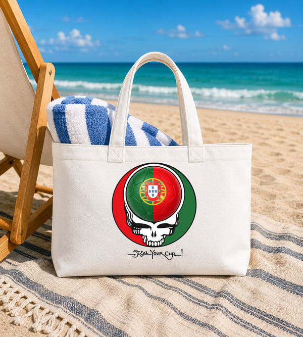 Portugal FIFA World Cup Stealie Canvas Tote Bag