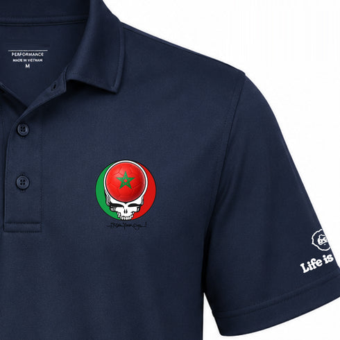 Morocco FIFA World Cup Premium Stealie Performance Polo