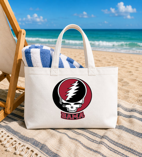 University of Alabama Stealie Canvas Tote Bag
