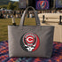 Cincinnati Reds Stealie Canvas Tote Bag