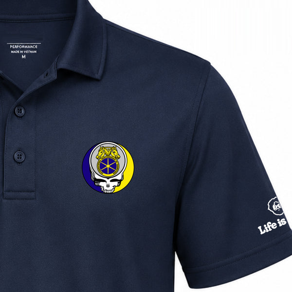 1135 Premium Stealie Performance Polo