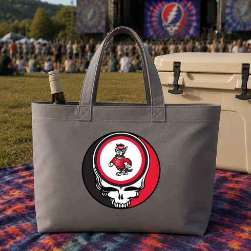 North Carolina State University Stealie Canvas Tote Bag