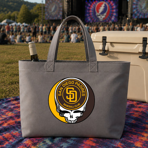 San Diego Padres Stealie Canvas Tote Bag