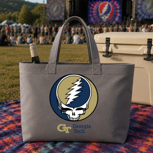Georgia Tech Stealie Canvas Tote Bag
