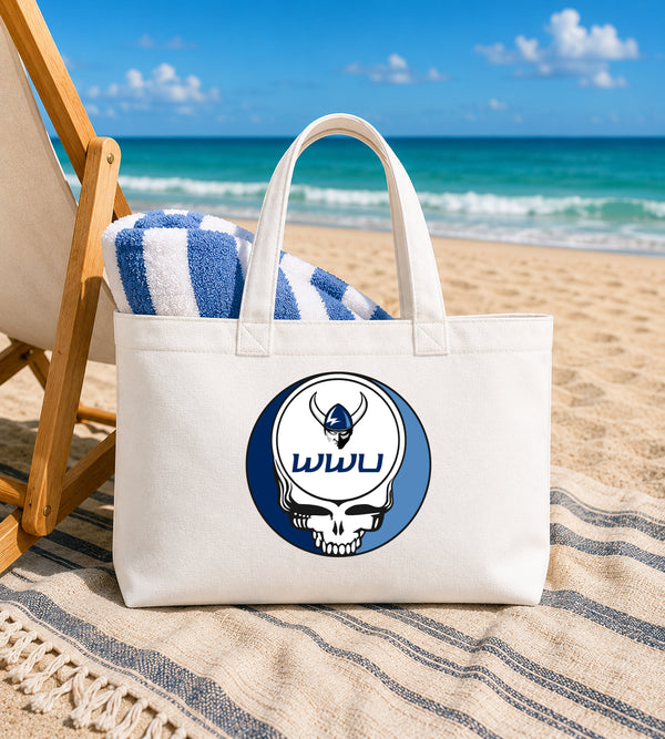 Western Washington Stealie Canvas Tote Bag
