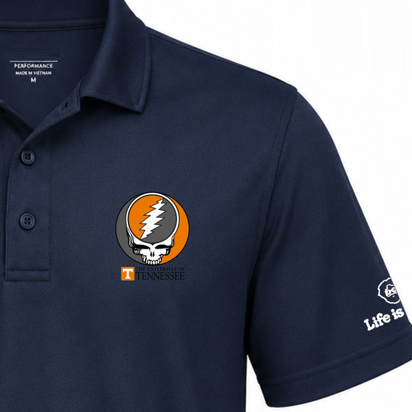 University of Tennessee Premium Stealie Performance Polo