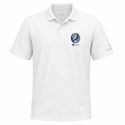 Rice University Premium Stealie Performance Polo