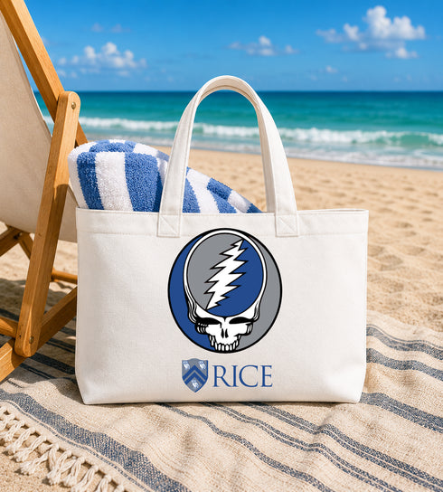 Rice University Stealie Canvas Tote Bag
