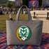 Colorado State University Stealie Canvas Tote Bag