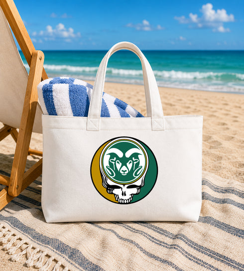 Colorado State University Stealie Canvas Tote Bag