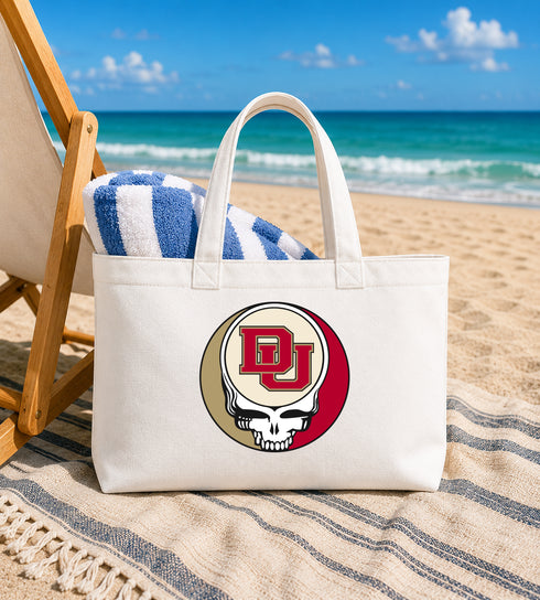 University of Denver Stealie Canvas Tote Bag