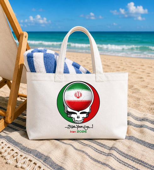 Iran FIFA World Cup Stealie Canvas Tote Bag