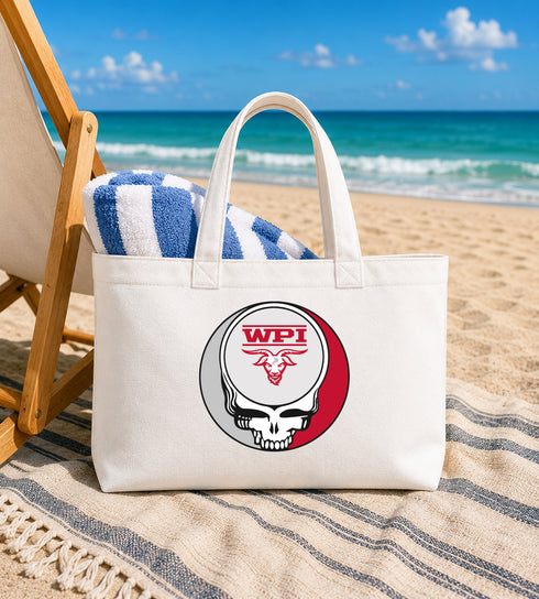 Worcester Poly Stealie Canvas Tote Bag