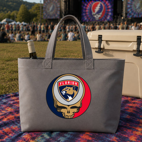 Florida Panthers Stealie Canvas Tote Bag