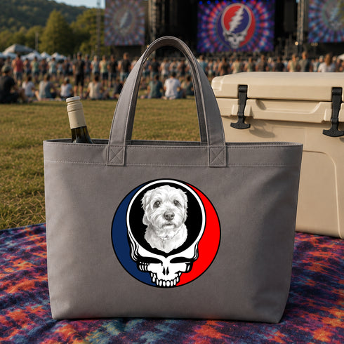 1318 Stealie Canvas Tote Bag