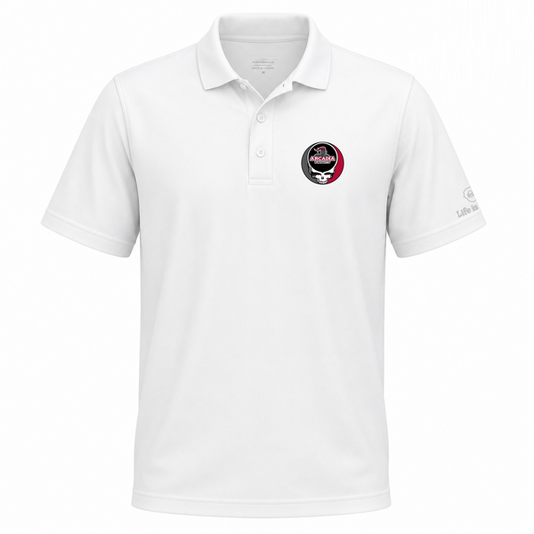 Arcadia University Premium Stealie Performance Polo
