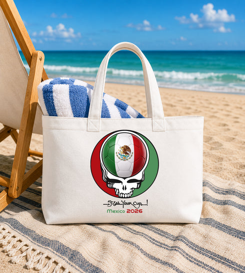 Mexico FIFA World Cup Stealie Canvas Tote Bag