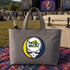 Pace University Lacrosse Stealie Canvas Tote Bag