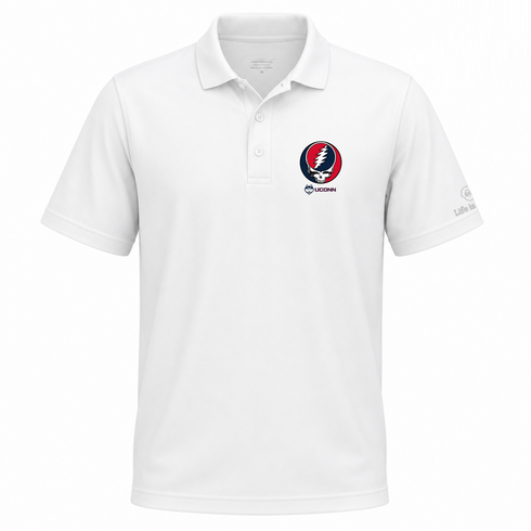 University of Connecticut Premium Stealie Performance Polo