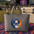 Houston Astros Stealie Canvas Tote Bag