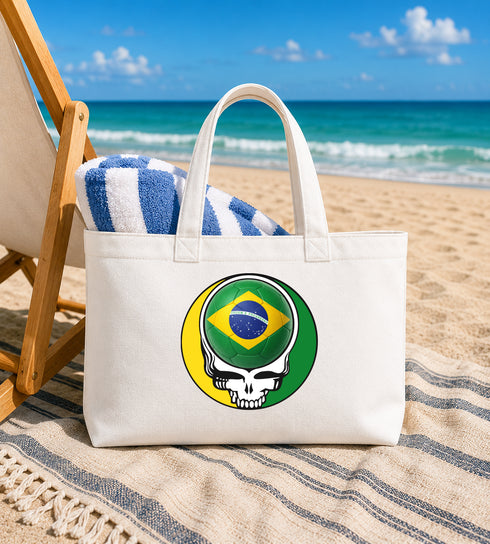 Brazil FIFA World Cup Stealie Canvas Tote Bag