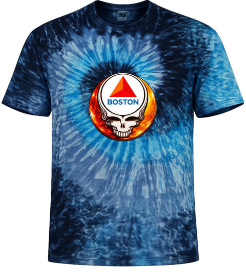 Boston Red Sox Citgo Crystal Stealie Tie-Dye T-Shirt