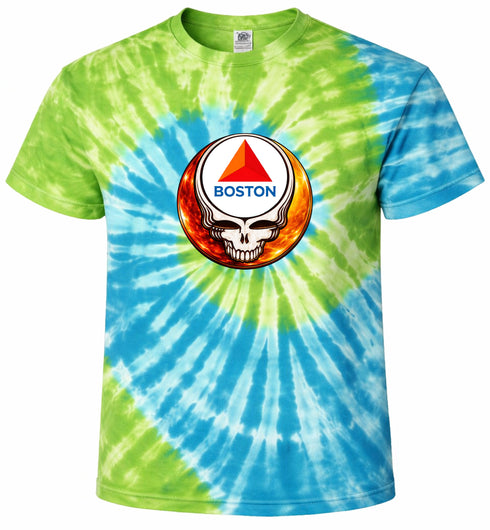 Boston Red Sox Citgo Crystal Stealie Tie-Dye T-Shirt