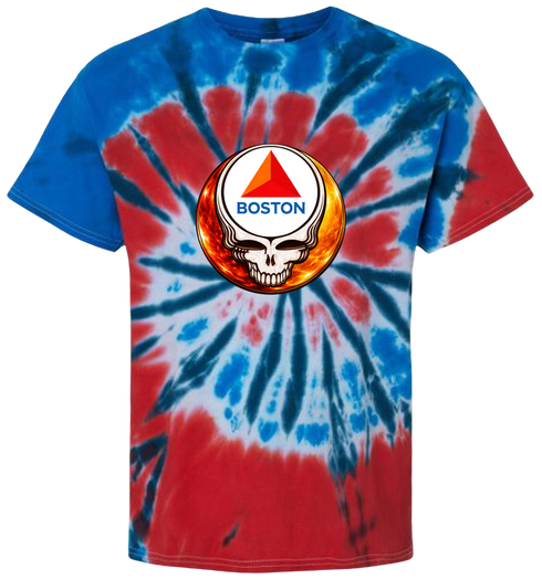 Boston Red Sox Citgo Crystal Stealie Tie-Dye T-Shirt