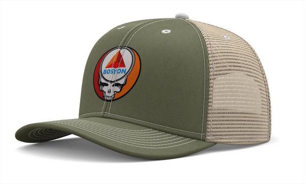 Grateful Dead - Boston Red Sox Citgo Fenway Stealie Grateful Dead Trucker Cap - StealieShop