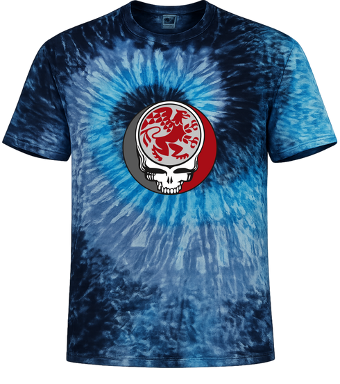 Reed College Stealie Tie-Dye T-Shirt