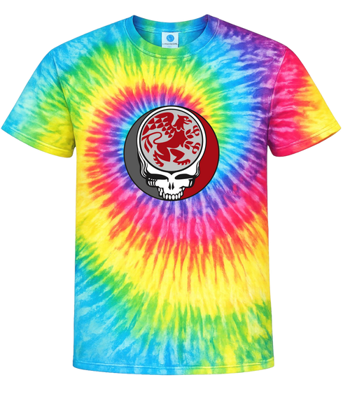 Reed College Stealie Tie-Dye T-Shirt