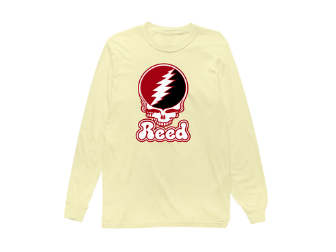 Reed Stealie Premium Unisex Long-Sleeve — Design: Reed College — Butter