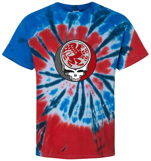 Reed College Stealie Tie-Dye T-Shirt
